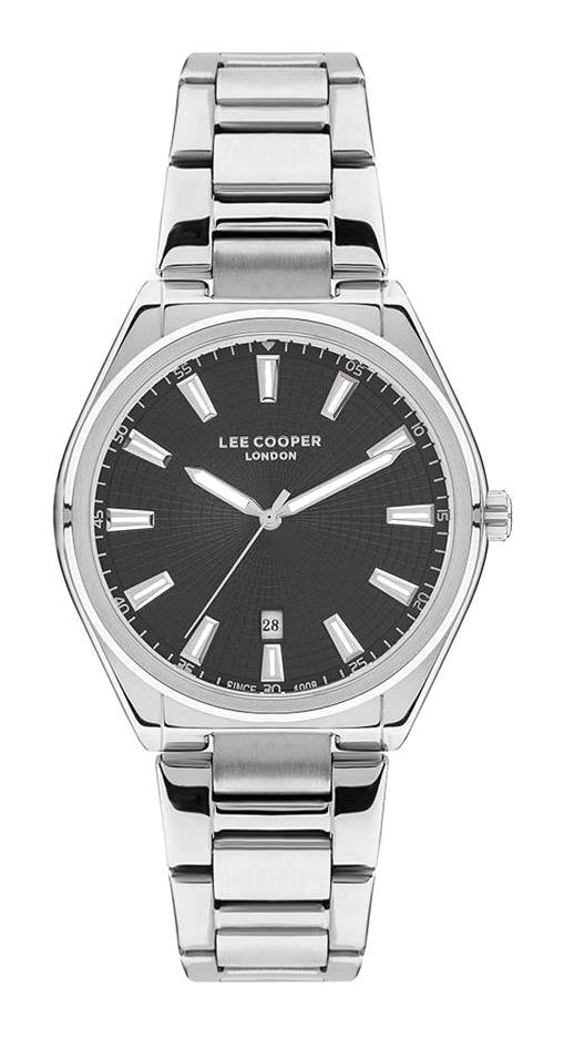 Lee Cooper LC07335.350 40 mm Gri Metal Kordon Analog Kadın Kol Saati