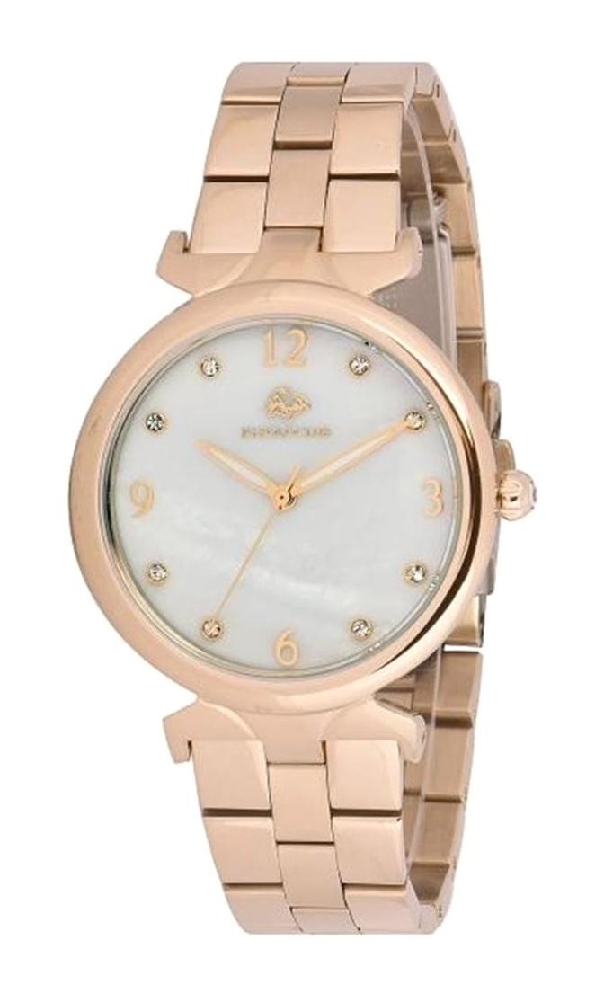 Jg. Polo Club JPC.0318.2019M.03 35 mm Rose Gold Çelik Kordon Analog Kadın Kol Saati