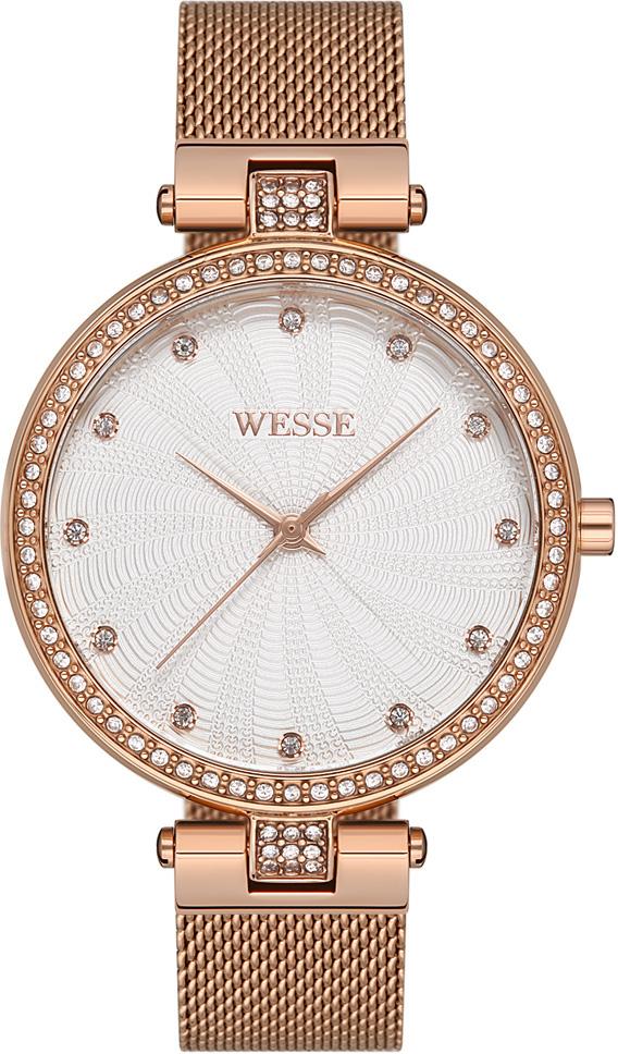 Wesse WWL109502 34 mm Rose Gold Çelik Kordon Analog Kadın Kol Saati