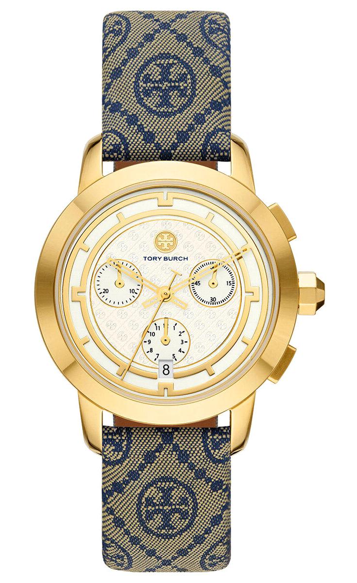 Tory Burch TBW1035 37 mm Altın Deri Kordon Analog Kadın Kol Saati