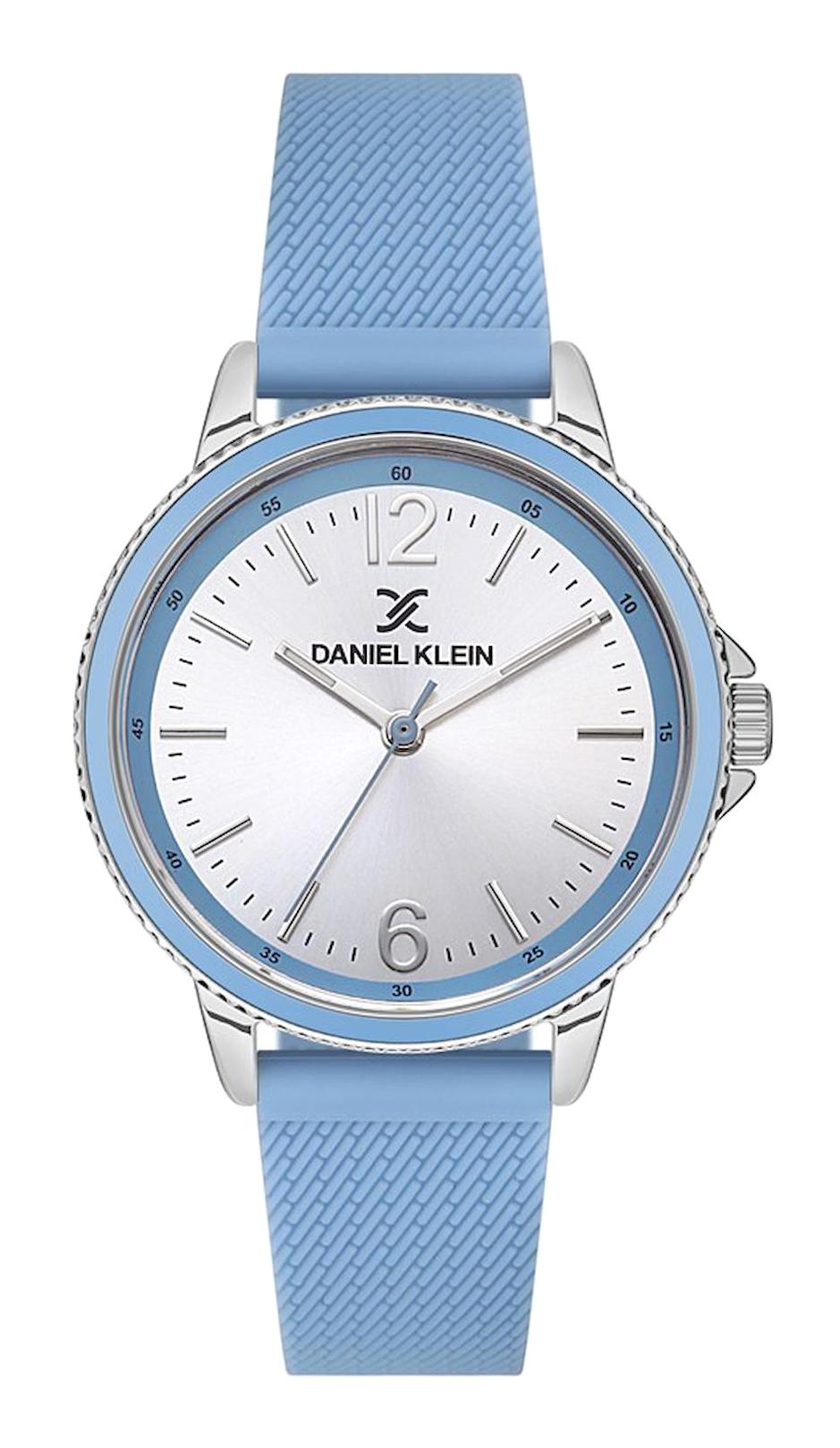 Daniel Klein DK.1.13470-4 32 mm Mavi Plastik Kordon Analog Kadın Kol Saati