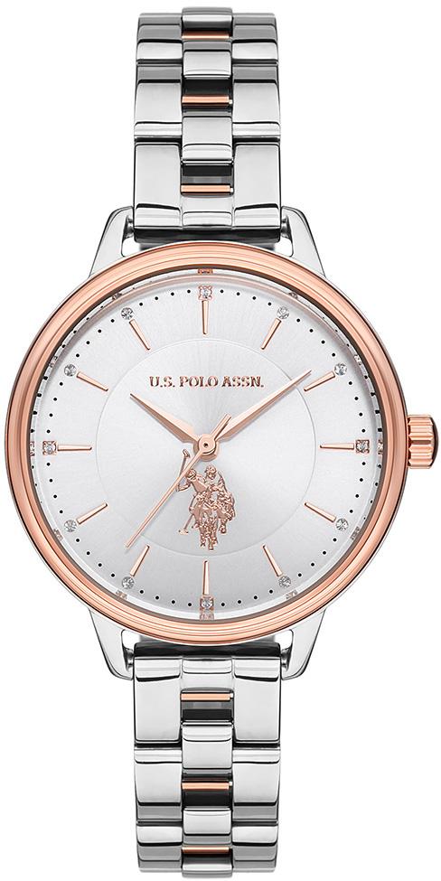 U.S. Polo Assn USPA2013-02 33 mm Gri Çelik Kordon Analog Kadın Kol Saati