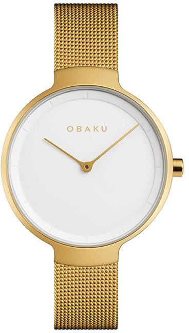 Obaku Denmark V231LXGIMG 32 mm Altın Çelik Kordon Analog Kadın Kol Saati