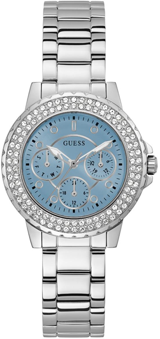 Guess GUGW0410L1 Takvimli 36 mm Gri Çelik Kordon Analog Kadın Kol Saati