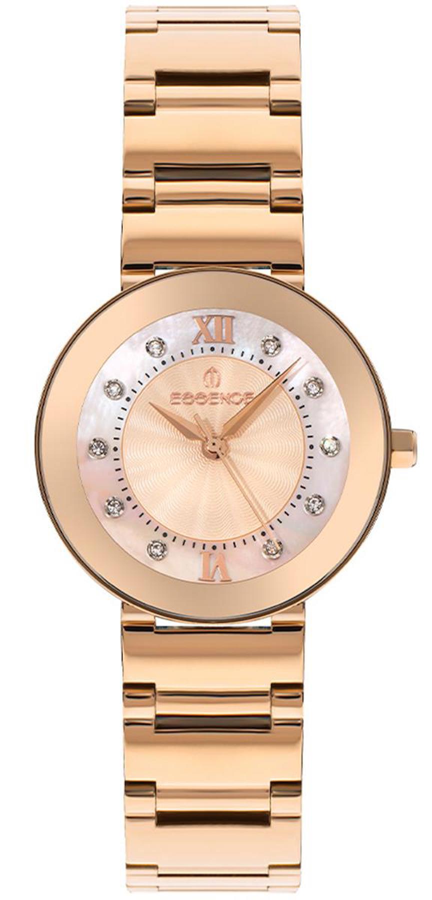 Essence D1127.420 34 mm Rose Gold Çelik Kordon Analog Kadın Kol Saati