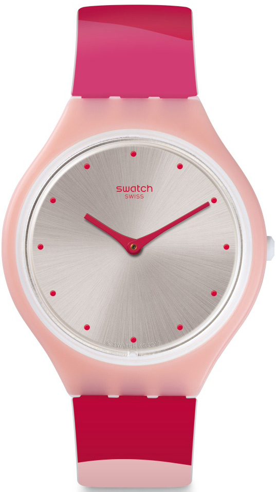 Swatch SVOP101 37 mm Çok Renkli Plastik Kordon Analog Kadın Kol Saati