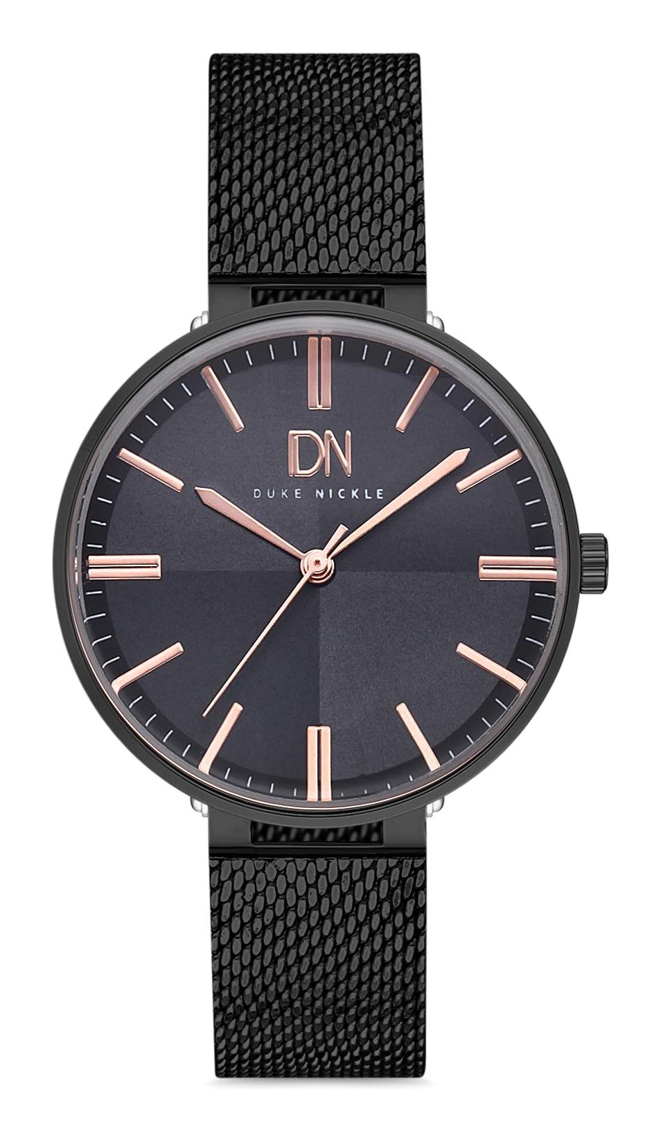 Duke Nickle XBG17001F 38 mm Siyah Metal Kordon Analog Kadın Kol Saati