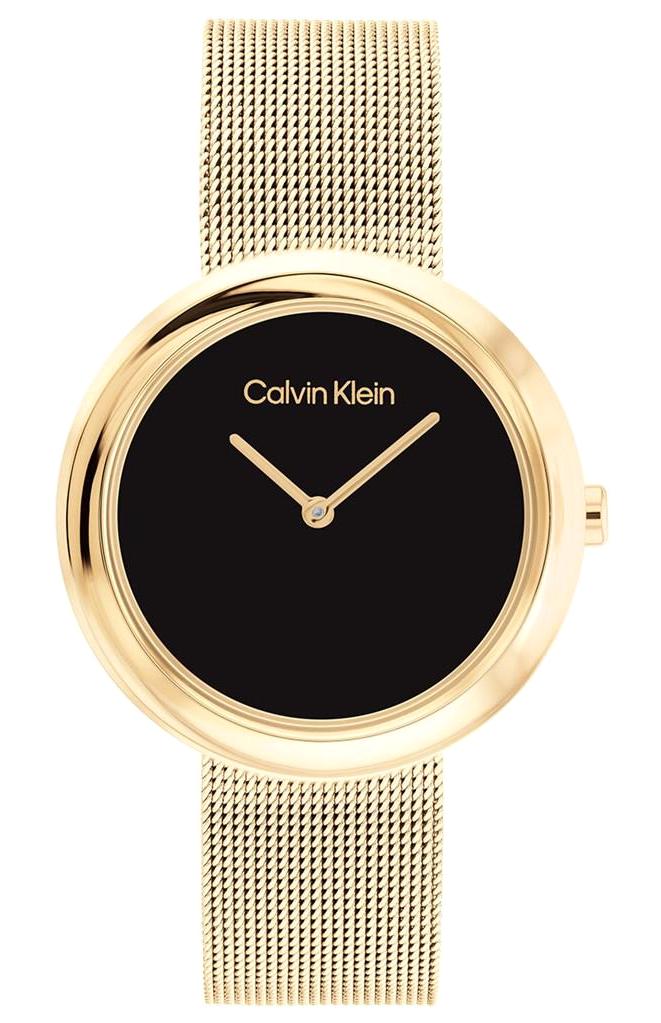 Calvin Klein CK25200012 34 mm Altın Çelik Kordon Analog Kadın Kol Saati