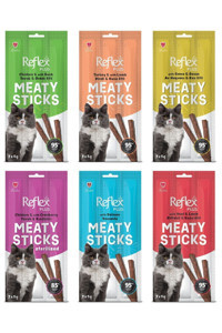 Reflex Meaty Sticks Karışık Kuru Kedi Maması 3x5 gr