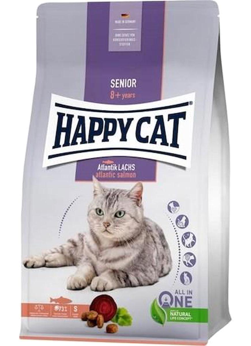 Happy Cat Senior Somonlu Yaşlı Kuru Kedi Maması 4 kg