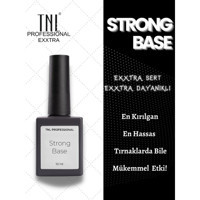 Tnl Exxtra Strong Base Coat Turuncu Parlak Kalıcı Oje