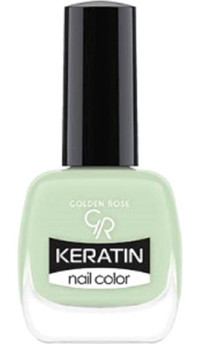 Golden Rose Keratin Nail Color 095 Yeşil Parlak Oje