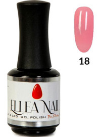 Ellea Nail 18 Pembe Parlak Kalıcı Oje