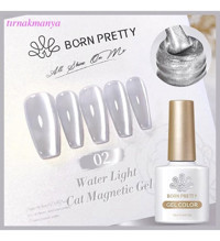 Born Pretty Kedi Gözü WL02 Şeffaf Parlak Kalıcı Simli Oje