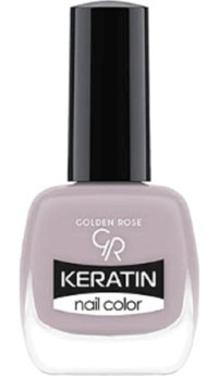 Golden Rose Keratin Nail Color 84 Lila Parlak Oje