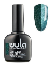 Wula Nailsoul Lunar Shine Disco 712 Yeşil Işıltılı Kalıcı Simli Oje