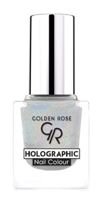 Golden Rose Metallic Nail 1 Gümüş Işıltılı Simli Oje