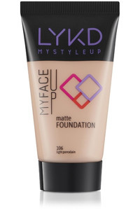 Lykd MyFace 106 Light Porcelain Likit Serum Fondöten 30 ml