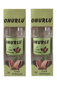 Onurlu 70 Derece Fıstık Kolonya 2x400 ml