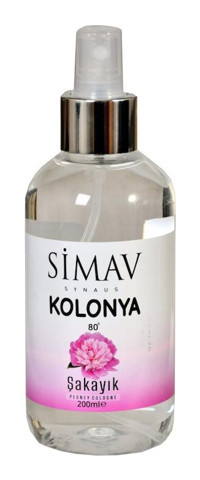 Simav Termal Sulu Şakayık Sprey Kolonya 200 ml