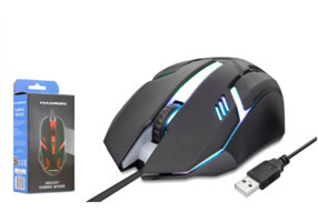 Hadron RGB Kablolu Siyah Optik Mouse