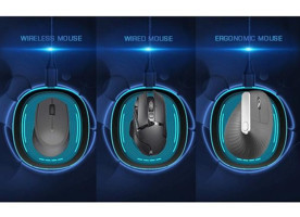 Decisive Kablolu Siyah Optik Mouse