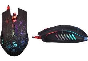 Bloody P81 RGB Makrolu Kablolu Siyah Optik Gaming Mouse