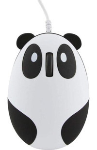 Jingyi Panda Kablolu Beyaz Optik Mouse