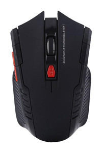 Dpofirs Makrolu Kablosuz Siyah Optik Mouse