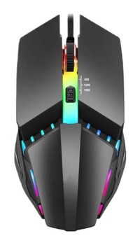 Jms Zuoya K3 RGB Makrolu Kablolu Siyah Optik Gaming Mouse