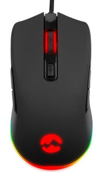 Rampage SGM-L1 Lumos RGB Makrolu Kablolu Siyah Optik Gaming Mouse