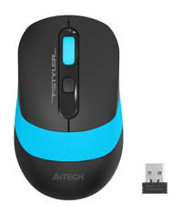 A4 Tech FG10 Kablosuz Siyah-Mavi Optik Mouse