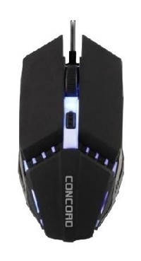 Concord C-21 RGB Makrolu Kablolu Siyah Optik Gaming Mouse