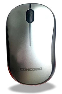 Concord C-13 Kablosuz Gri Optik Mouse