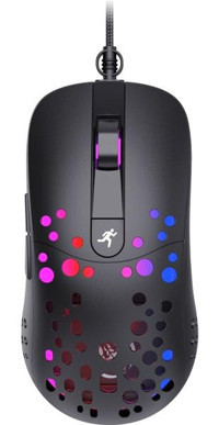 Hxsj A904 RGB Makrolu Kablolu Siyah Optik Gaming Mouse