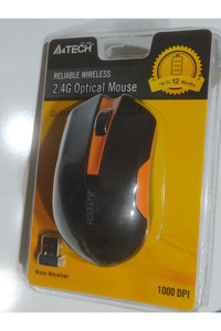 A4 Tech Mouse01 Makrolu Kablolu Siyah Optik Mouse