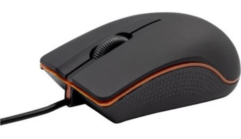 Concord C-26 Ergonomik Kablolu Siyah Optik Mouse