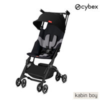 Cybex GB Pockit Plus Katlanabilir 360 Derece Dönen Kabin Tipi Baston Bebek Arabası Velvet Black