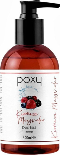 Poxy Kırmızı Meyveler Duş Jeli 400 ml