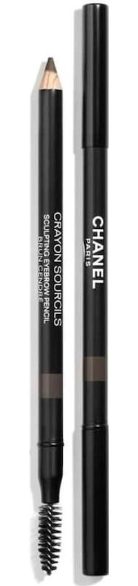 Chanel Crayon Sourcils 40 Brun Cendre Çift Taraflı Fırçalı Kalın Uçlu Suya Dayanıklı Kaş Kalemi Kahverengi