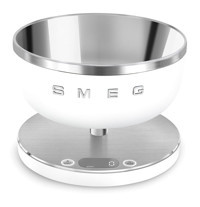 Smeg Dijital Hassas Hazneli 5 kg Mutfak Tartısı Beyaz