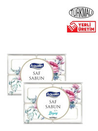 Aqualin Beyaz Katı Sabun Katı Sabun 2x800 gr