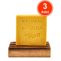 Kaldeon Doğal El Yapımı Kükürtlü Katı Sabun 3x120 gr