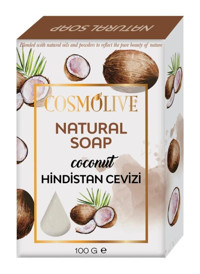 Cosmolive Doğal Hindistan Cevizi Katı Sabun 100 gr