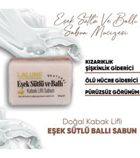 Lalune Doğal Kabak Lifli Katı Sabun 100 gr