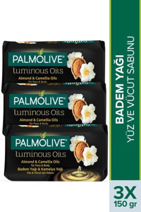 Palmolive Badem Yağı-Kamelya Katı Sabun 3x150 gr