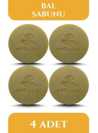 Sabunal Arındırıcı Bal Katı Sabun 4x100 gr