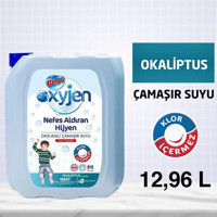 Bingo Nefes Aldıran Hijyen Okaliptus Banyo-Mutfak İçin Sıvı Çamaşır Suyu 4x3.24 lt