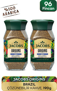 Jacobs Origin Brazil Kavanoz Granül Kahve 2x95 gr