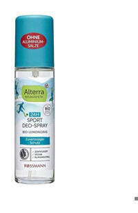 Alterra Sport Pudrasız Organik Sprey Unisex Deodorant 75 ml